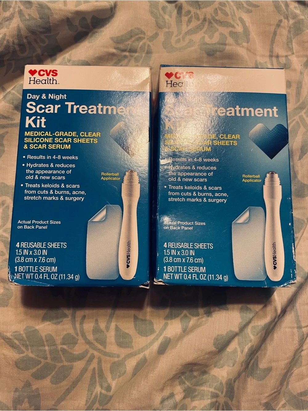 2 New Kits CVS Day And Night Scar Treatment Retails Retail $ 52